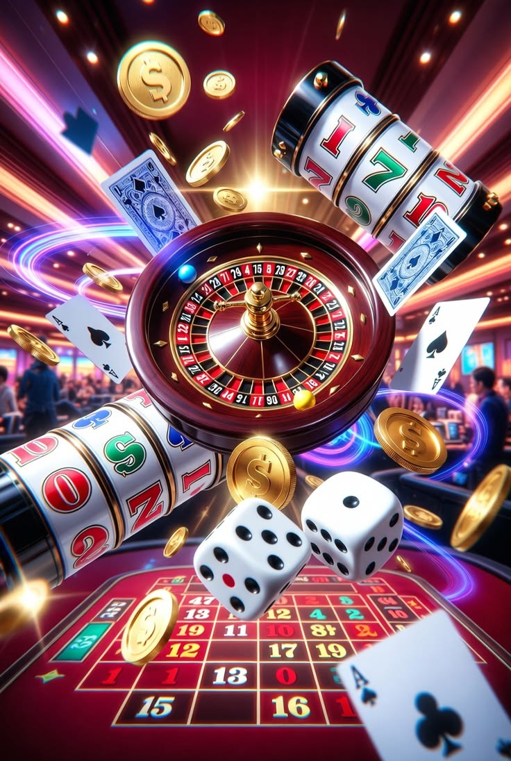 Slot game selection screen with theme filters